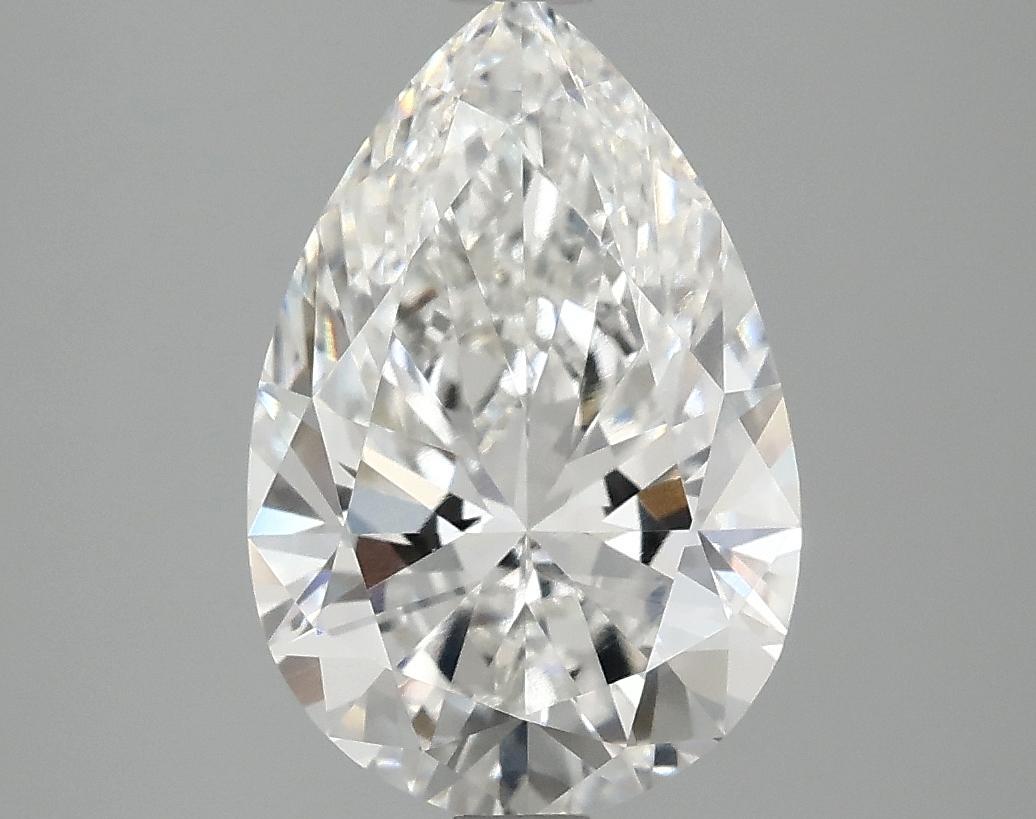 3.03 Carat Pear Shaped Excellent Cut VVS2 IGI Certified Lab Grown Diamond