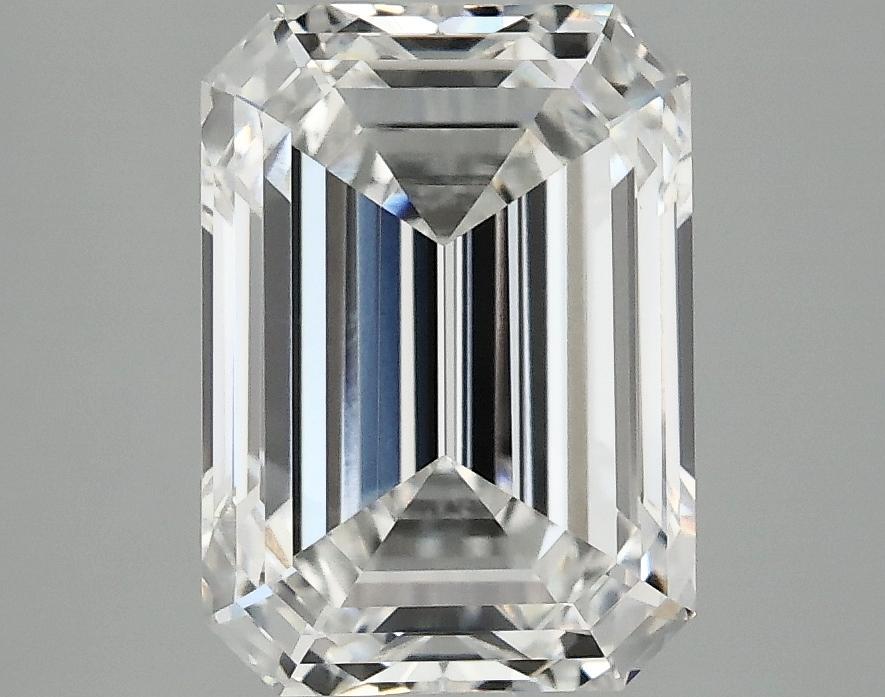 3.59 Carat Emerald Shaped Ideal Cut VVS2 IGI Certified Lab Grown Diamond