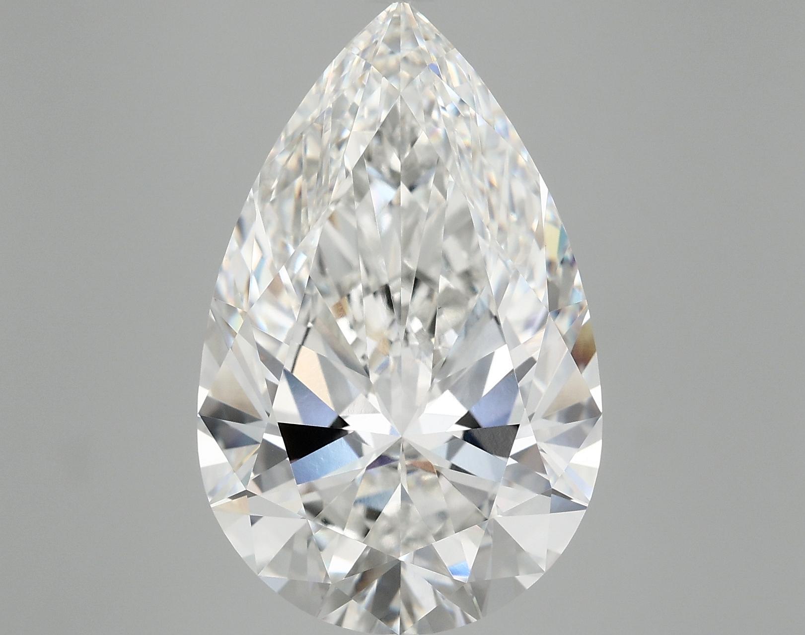 10.09 Carat Pear Shaped Ideal Cut VVS2 IGI Certified Lab Grown Diamond