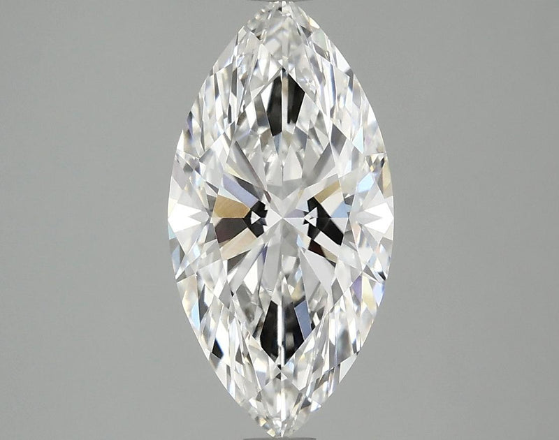 2.01 Carat Marquise Shaped Ideal Cut VVS2 IGI Certified Lab Grown Diamond