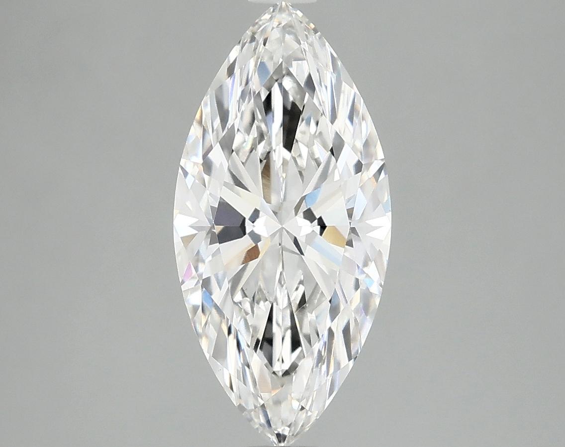 2.01 Carat Marquise Shaped Excellent Cut VVS2 IGI Certified Lab Grown Diamond