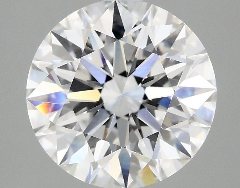 3.02 Carat Round Shaped Excellent Cut VVS2 IGI Certified Lab Grown Diamond