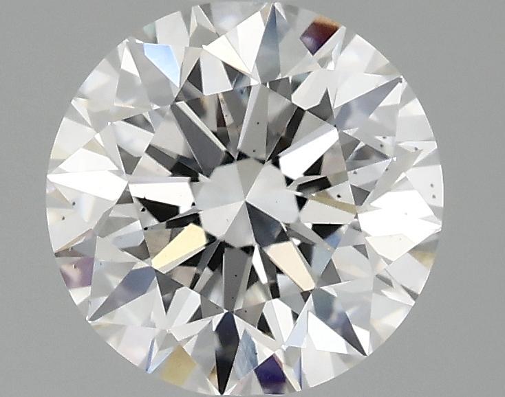 1.55 Carat Round Shaped Excellent Cut VS2 IGI Certified Lab Grown Diamond