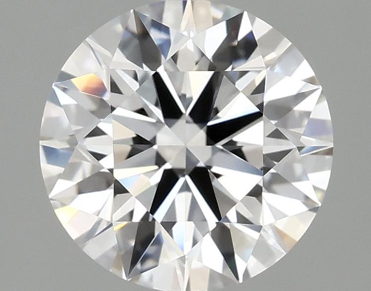 2.08 Carat Round Shaped Ideal Cut VVS2 IGI Certified Lab Grown Diamond