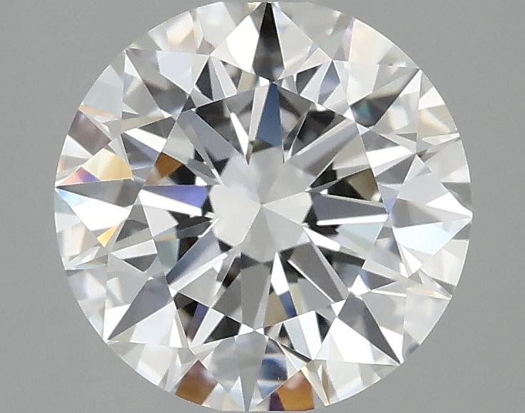 2.44 Carat Round Shaped Ideal Cut VVS2 IGI Certified Lab Grown Diamond