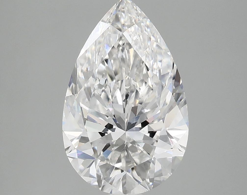 2.55 Carat Pear Shaped Ideal Cut VS2 IGI Certified Lab Grown Diamond