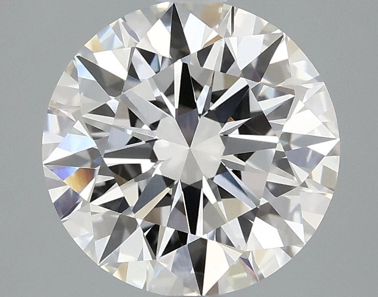2.57 Carat Round Shaped Ideal Cut VVS2 IGI Certified Lab Grown Diamond