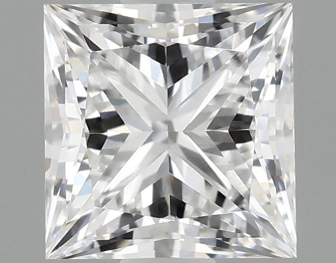 0.97 Carat Princess Shaped Ideal Cut VVS2 IGI Certified Lab Grown Diamond
