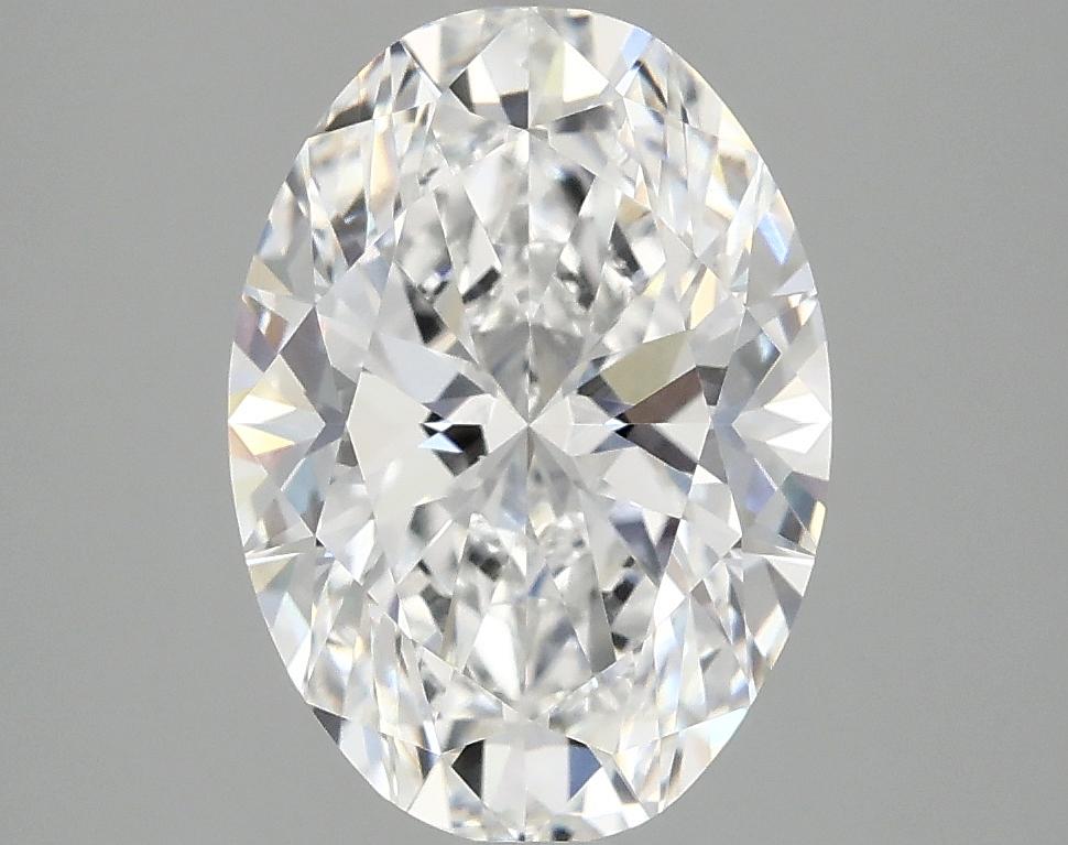 3.05 Carat Oval Shaped Ideal Cut VVS2 IGI Certified Lab Grown Diamond
