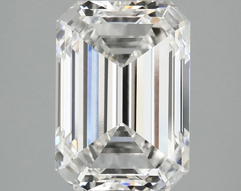 3.02 Carat Emerald Shaped Ideal Cut VVS2 IGI Certified Lab Grown Diamond
