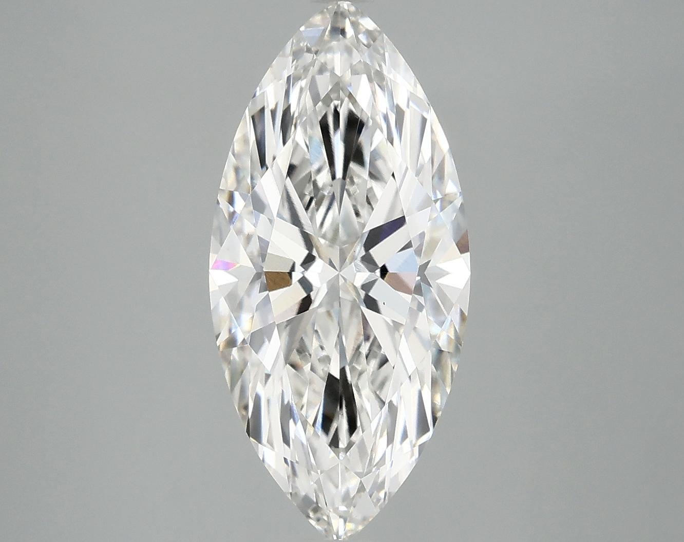 3.1 Carat Marquise Shaped Excellent Cut VS1 IGI Certified Lab Grown Diamond