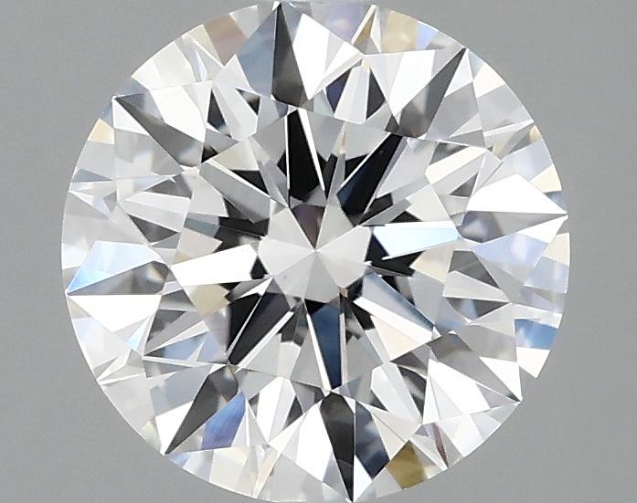 2.1 Carat Round Shaped Ideal Cut VVS2 IGI Certified Lab Grown Diamond