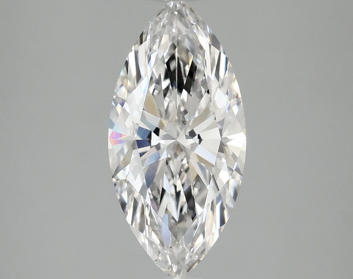 2.04 Carat Marquise Shaped Excellent Cut VVS2 IGI Certified Lab Grown Diamond