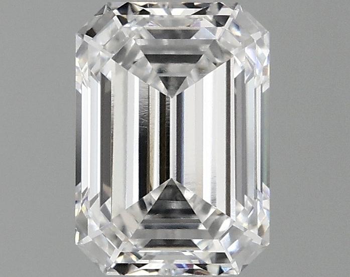 1.07 Carat Emerald Shaped Ideal Cut VVS2 IGI Certified Lab Grown Diamond
