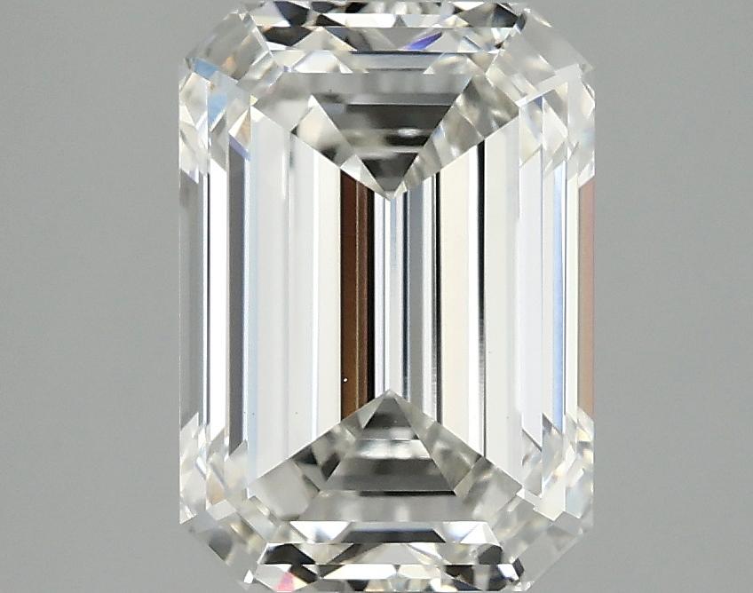 3.04 Carat Emerald Shaped Ideal Cut VVS2 IGI Certified Lab Grown Diamond