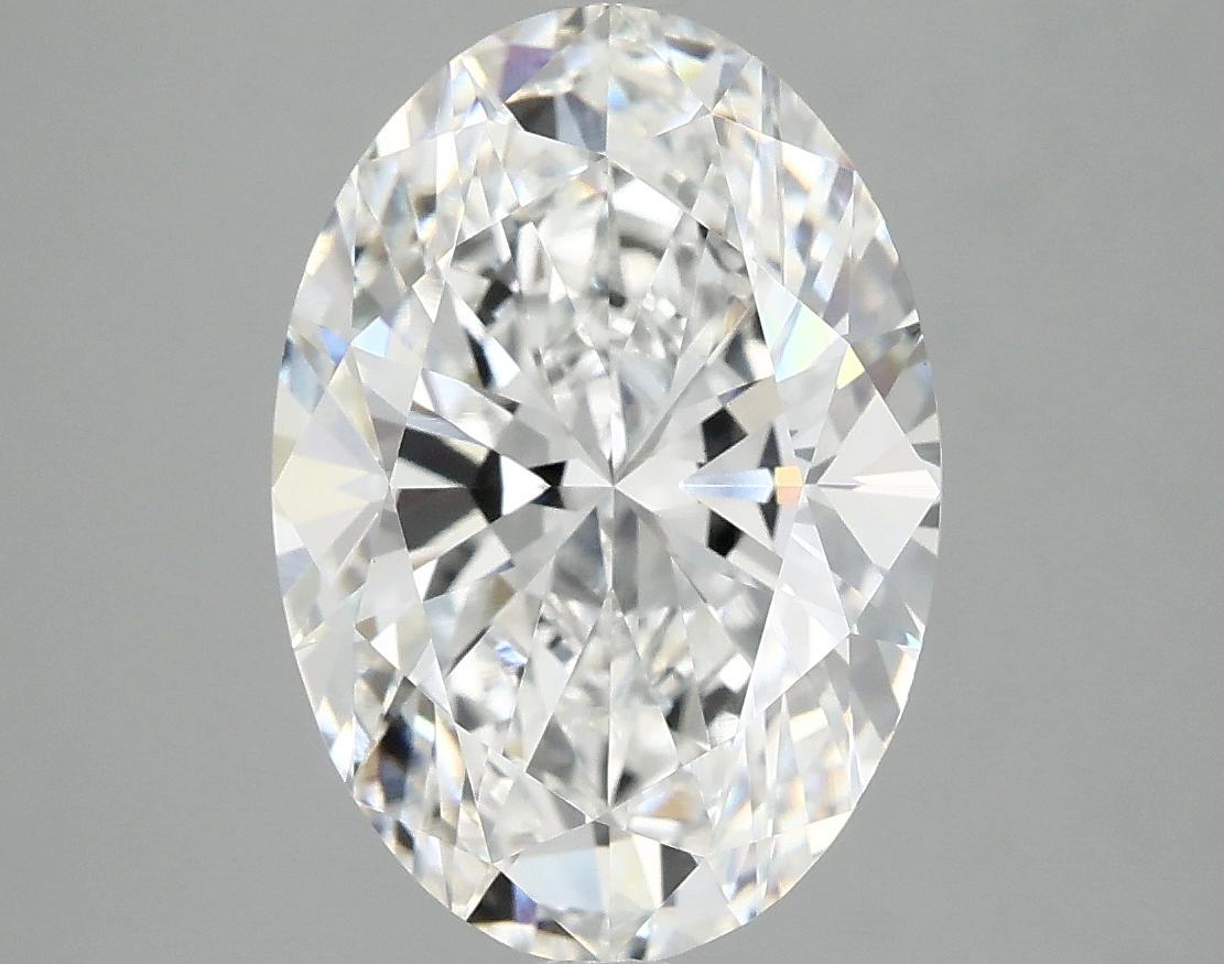 4.05 Carat Oval Shaped Ideal Cut VVS2 IGI Certified Lab Grown Diamond