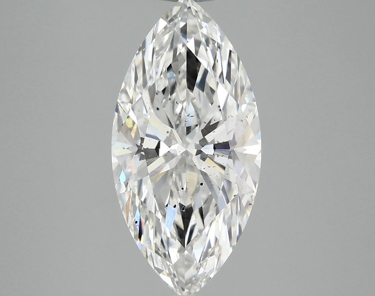 3.03 Carat Marquise Shaped Ideal Cut SI1 IGI Certified Lab Grown Diamond