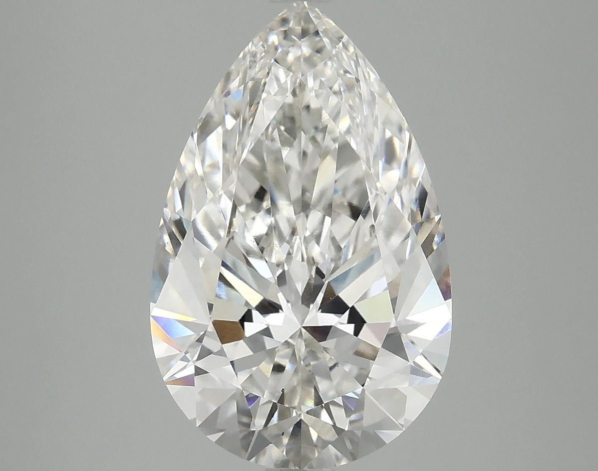 4.09 Carat Pear Shaped Ideal Cut VS2 IGI Certified Lab Grown Diamond