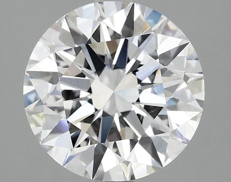 2.56 Carat Round Shaped Ideal Cut VVS2 IGI Certified Lab Grown Diamond