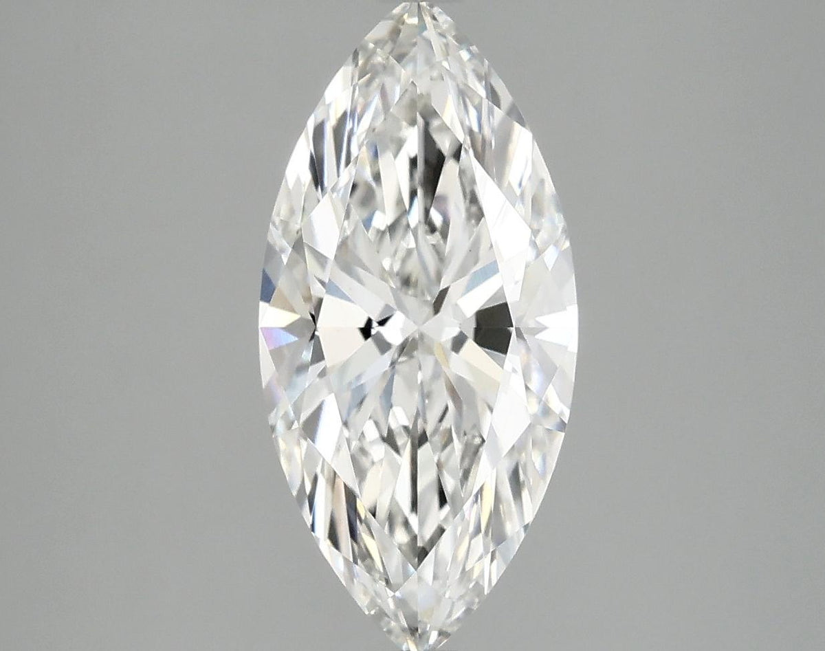 2.5 Carat Marquise Shaped Excellent Cut VVS2 IGI Certified Lab Grown Diamond