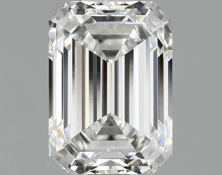 1.1 Carat Emerald Shaped Ideal Cut VVS2 IGI Certified Lab Grown Diamond