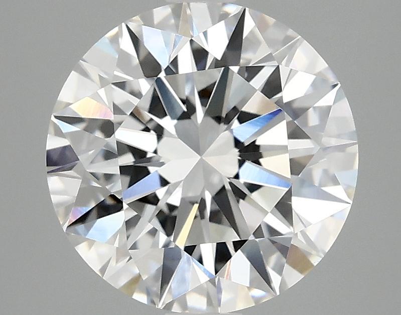 3.07 Carat Round Shaped Ideal Cut VVS2 IGI Certified Lab Grown Diamond