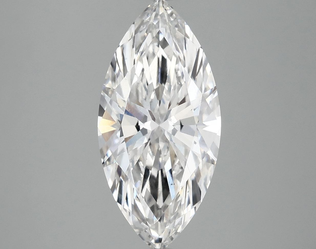 2.51 Carat Marquise Shaped Excellent Cut VS2 IGI Certified Lab Grown Diamond