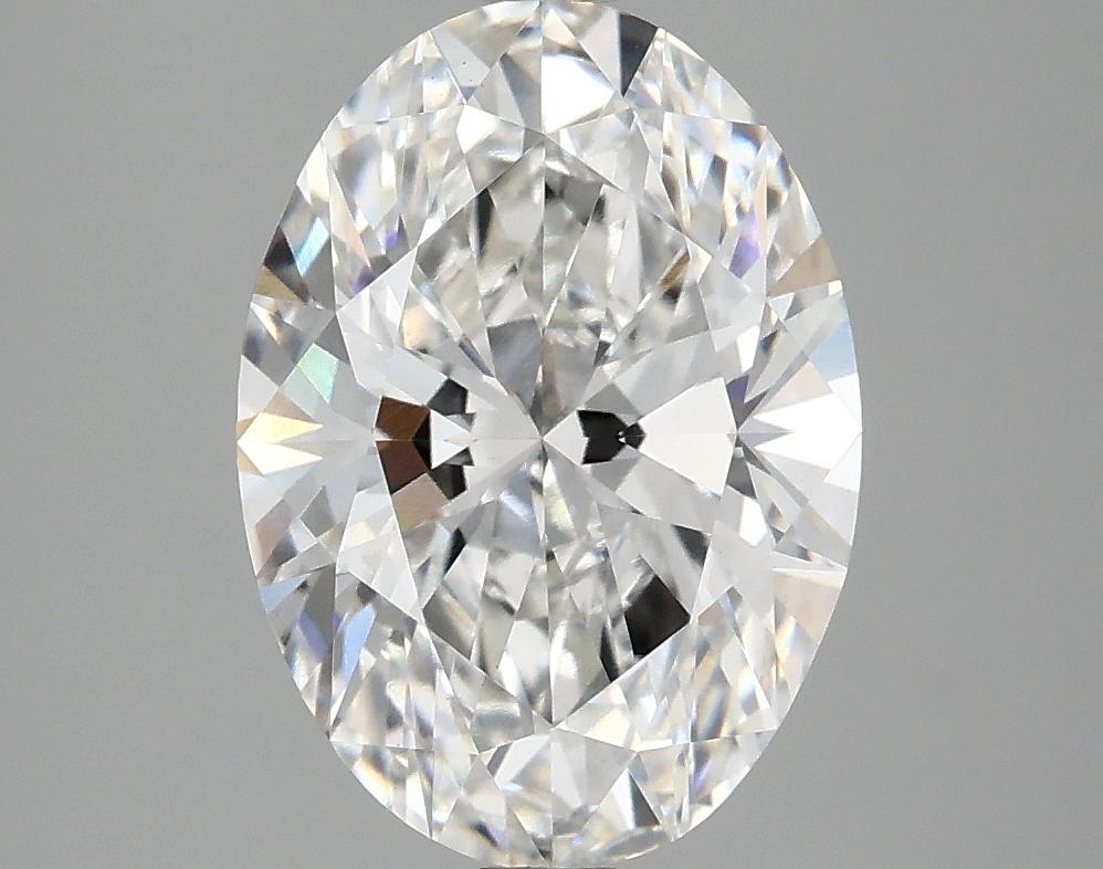 3.08 Carat Oval Shaped Ideal Cut VVS2 IGI Certified Lab Grown Diamond