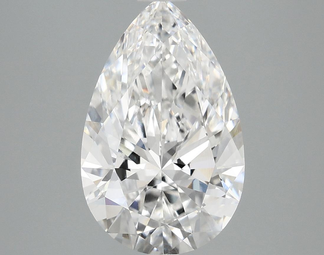 3.1 Carat Pear Shaped Ideal Cut VS1 IGI Certified Lab Grown Diamond