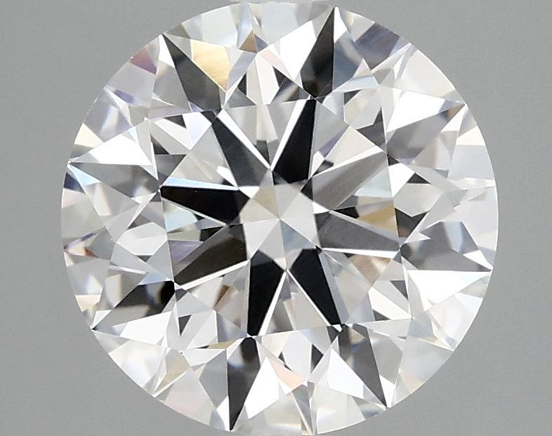 3.06 Carat Round Shaped Excellent Cut VVS2 IGI Certified Lab Grown Diamond