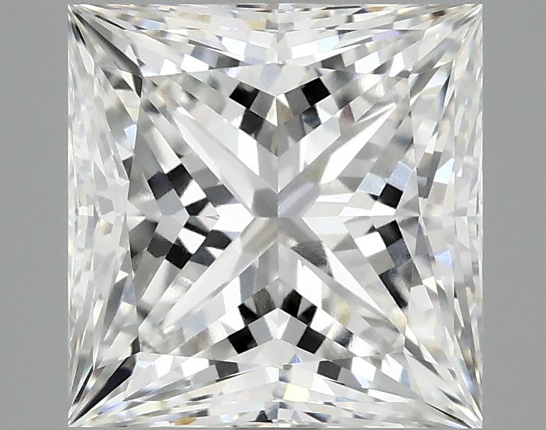 4.1 Carat Princess Shaped Ideal Cut VVS2 IGI Certified Lab Grown Diamond