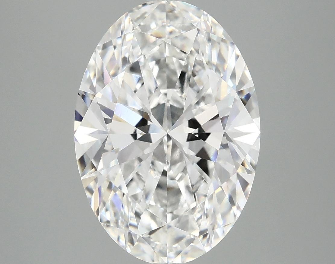4.07 Carat Oval Shaped Ideal Cut VVS2 IGI Certified Lab Grown Diamond