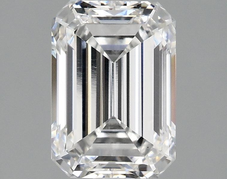 2.1 Carat Emerald Shaped Ideal Cut VS1 IGI Certified Lab Grown Diamond