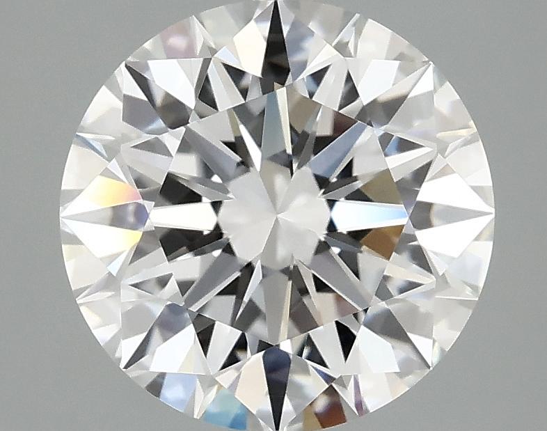 3.08 Carat Round Shaped Ideal Cut VVS2 IGI Certified Lab Grown Diamond