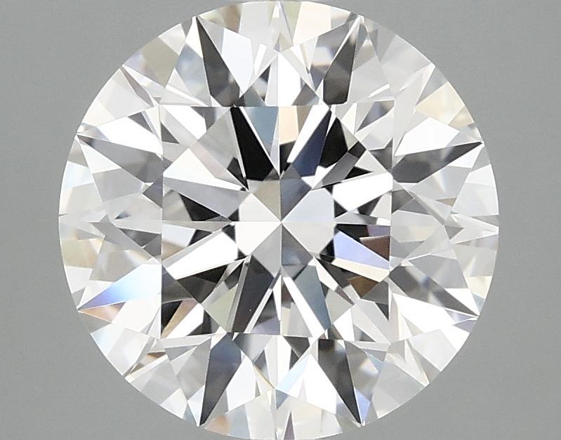 3.09 Carat Round Shaped Excellent Cut VVS2 IGI Certified Lab Grown Diamond