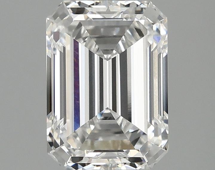 2.02 Carat Emerald Shaped Ideal Cut VVS2 IGI Certified Lab Grown Diamond