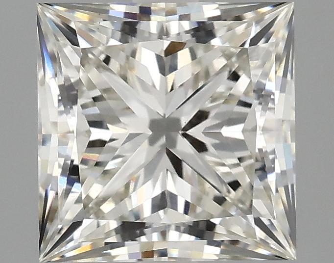 2.05 Carat Princess Shaped Ideal Cut VS1 IGI Certified Lab Grown Diamond