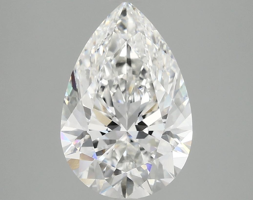 3.06 Carat Pear Shaped Excellent Cut VS1 IGI Certified Lab Grown Diamond