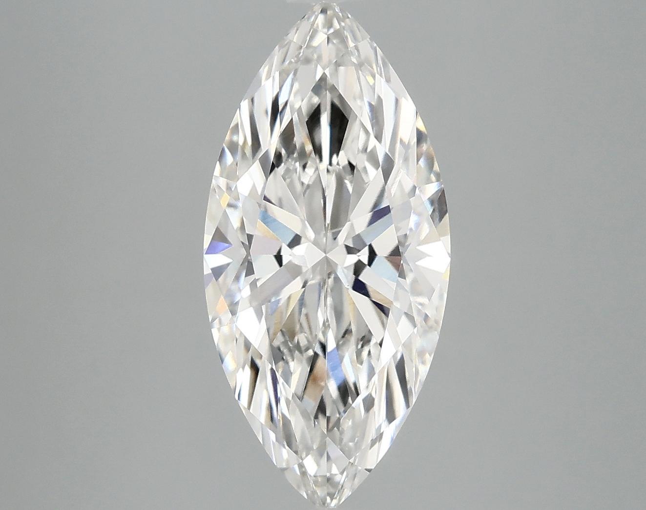 3.04 Carat Marquise Shaped Excellent Cut VS1 IGI Certified Lab Grown Diamond