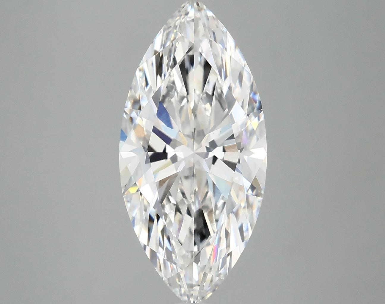 3.07 Carat Marquise Shaped Excellent Cut VS1 IGI Certified Lab Grown Diamond