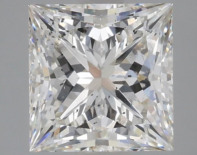 2.46 Carat Princess Shaped Ideal Cut SI1 IGI Certified Lab Grown Diamond