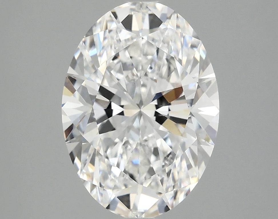 3.09 Carat Oval Shaped Ideal Cut VVS2 IGI Certified Lab Grown Diamond