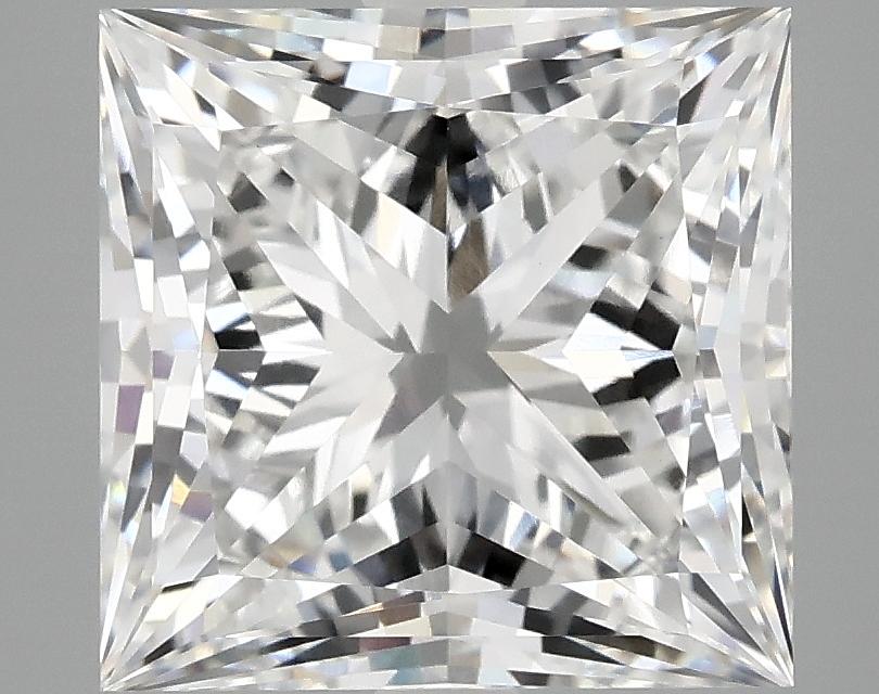 4.81 Carat Princess Shaped Ideal Cut VVS2 IGI Certified Lab Grown Diamond