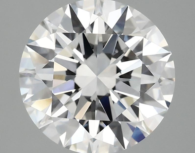 3.09 Carat Round Shaped Ideal Cut VVS2 IGI Certified Lab Grown Diamond