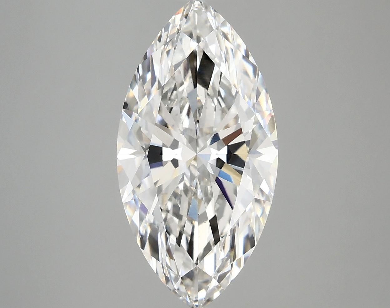 3.09 Carat Marquise Shaped Ideal Cut VS1 IGI Certified Lab Grown Diamond