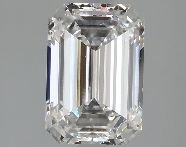 2.17 Carat Emerald Shaped Ideal Cut SI1 IGI Certified Lab Grown Diamond