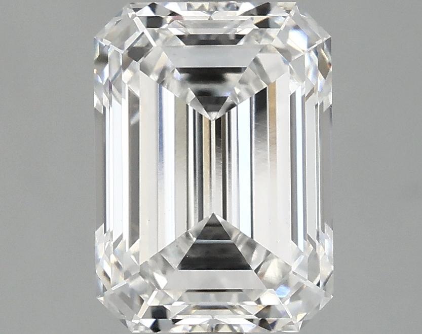3.03 Carat Emerald Shaped Excellent Cut VS1 IGI Certified Lab Grown Diamond