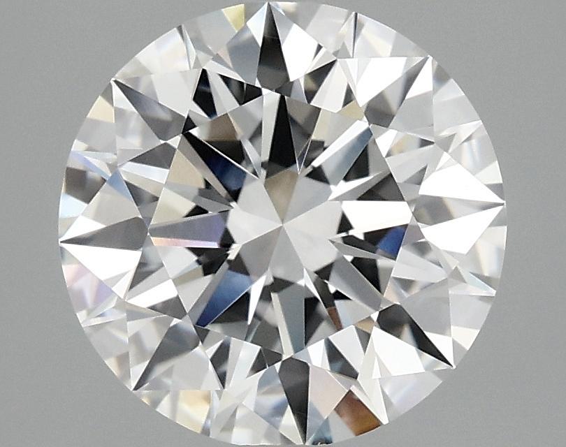 3.09 Carat Round Shaped Ideal Cut VVS2 IGI Certified Lab Grown Diamond