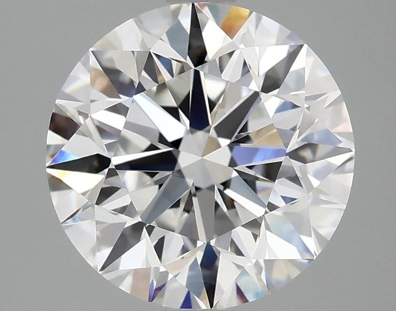 3.04 Carat Round Shaped Excellent Cut VVS2 IGI Certified Lab Grown Diamond