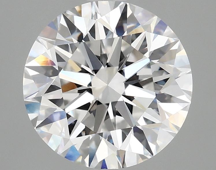 2.55 Carat Round Shaped Excellent Cut VVS2 IGI Certified Lab Grown Diamond